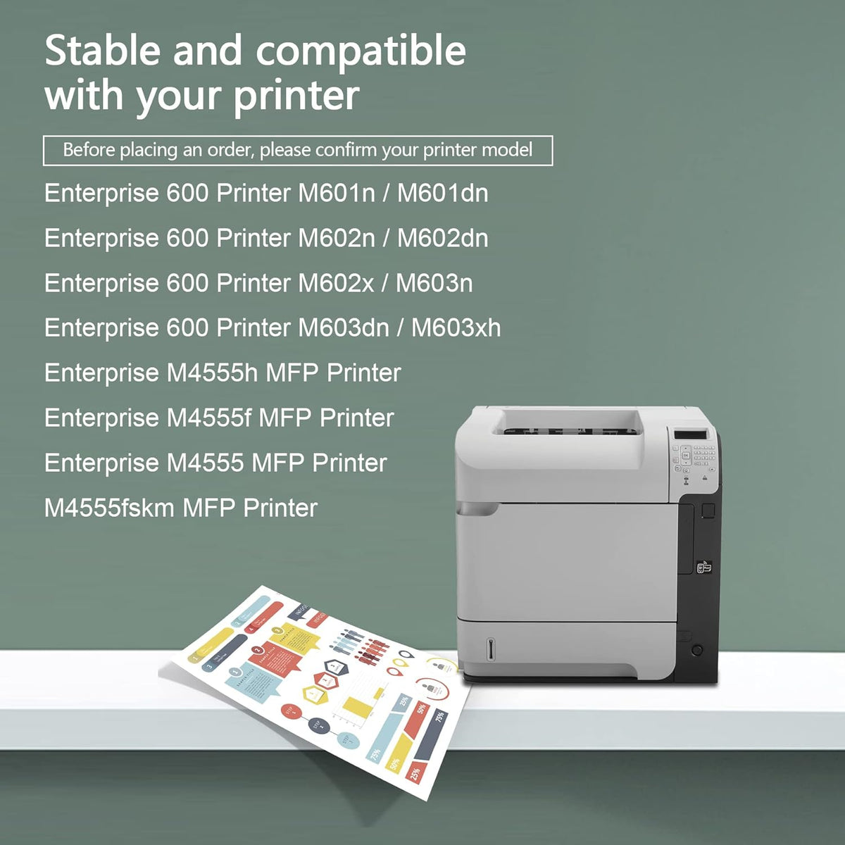 Compatible Black Toner Cartridge M13637