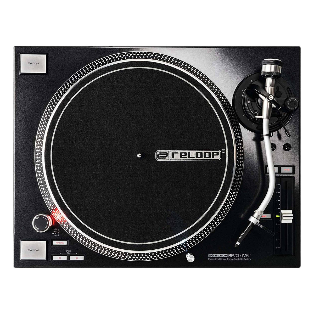 Black Direct Drive Turntable O3424