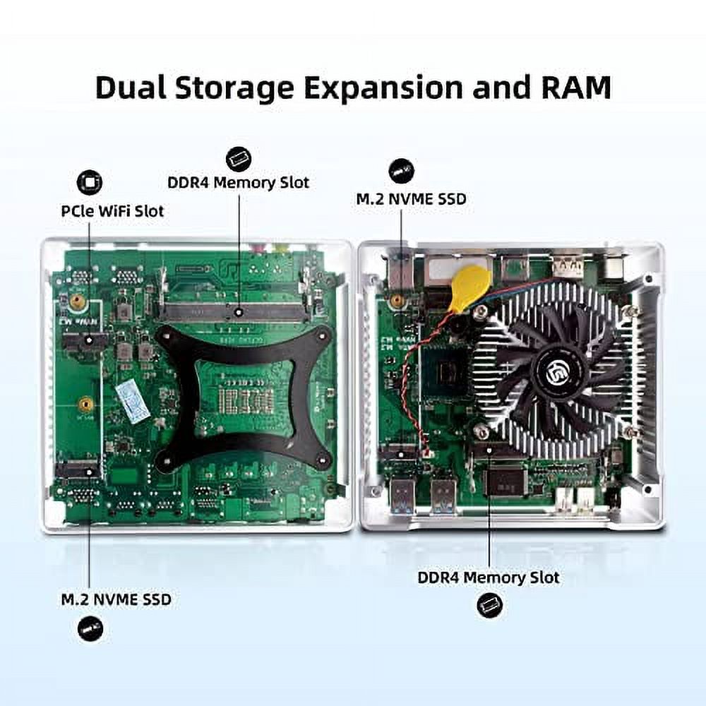 16GB DDR4 RAM 1TB NVME SSD Mini PC Z7230