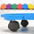 Green Ultra Glide Caster Board Set of 6 C1005