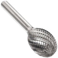 Solid Carbide Bur Double Cut Plain End J570