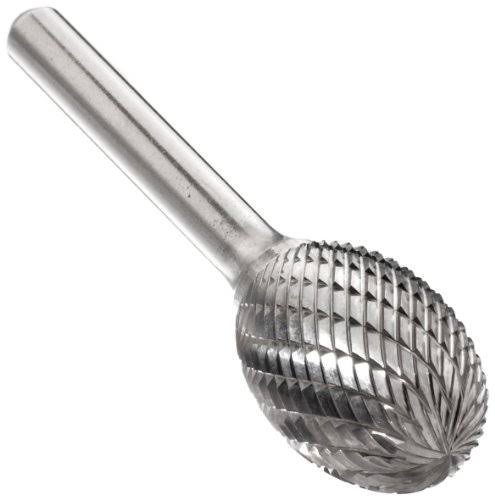 Solid Carbide Bur Double Cut Plain End J570