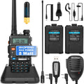 UV-5R Pro Dual-Band Handheld Walkie Talkie with 2 Rechargeable Battery A382