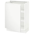 White Base Cabinet with Shelves Q42701