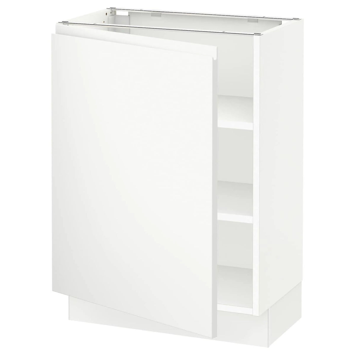 White Base Cabinet with Shelves Q42701
