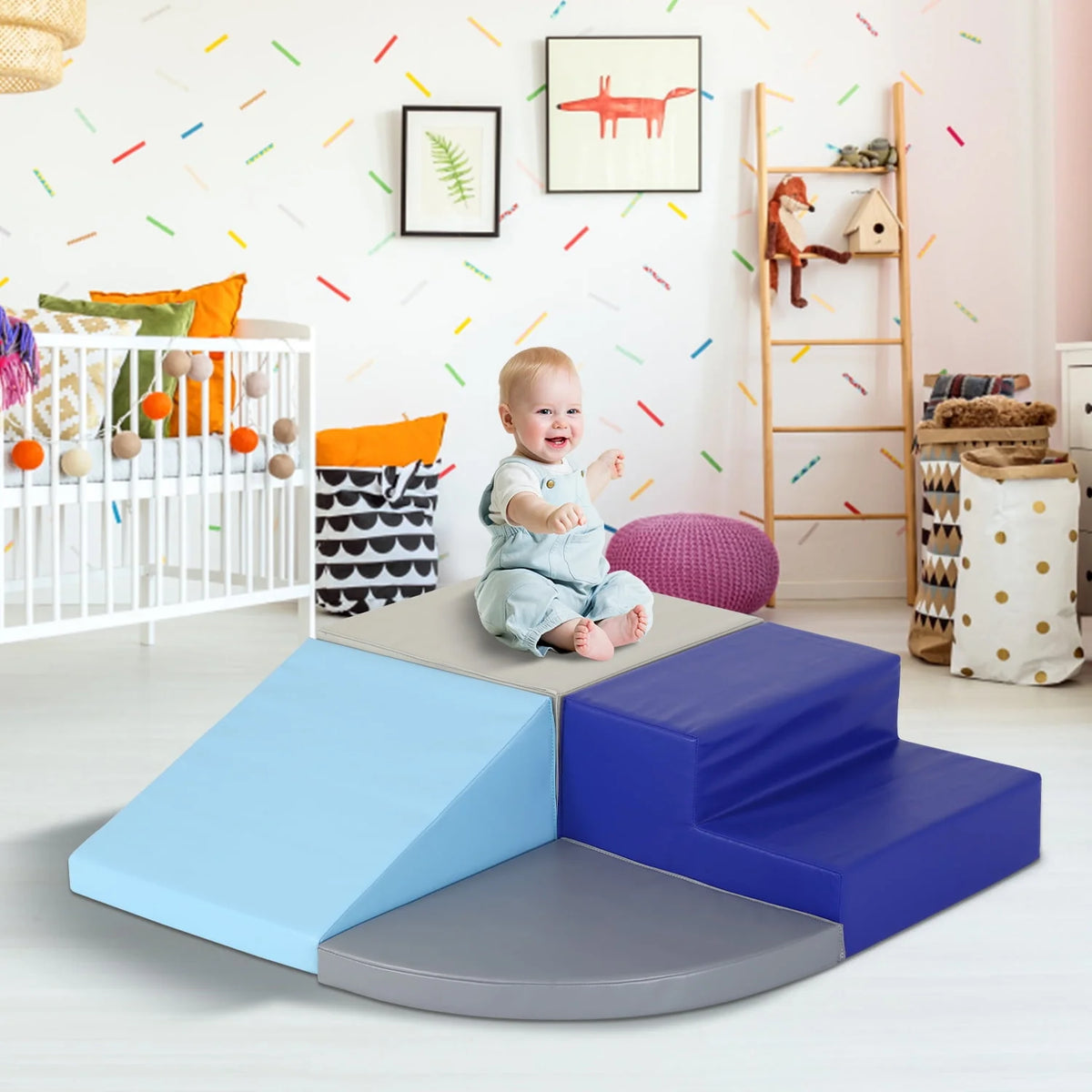 4-Piece Foam Climbing Blocks W741913