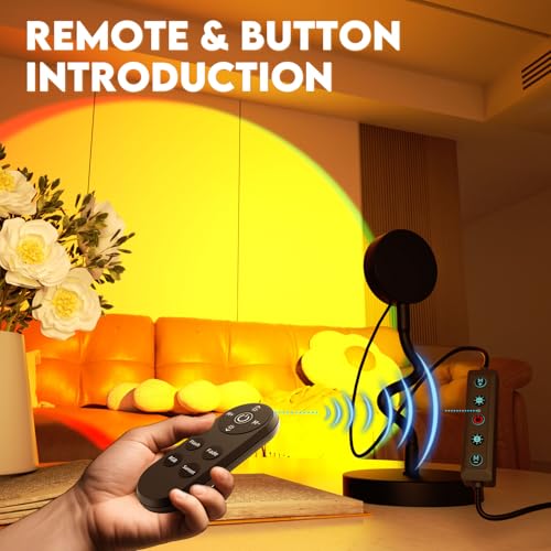 Multicolor Changing LED Projection Lamp 360 Degree Rotation U8050