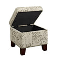 Cube Ottoman with Storage O9040