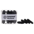 4 Pc Black Hair Tie Set W225