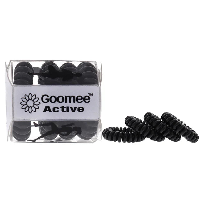 4 Pc Black Hair Tie Set W225