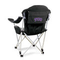 Black Reclining Camp Chair V3877