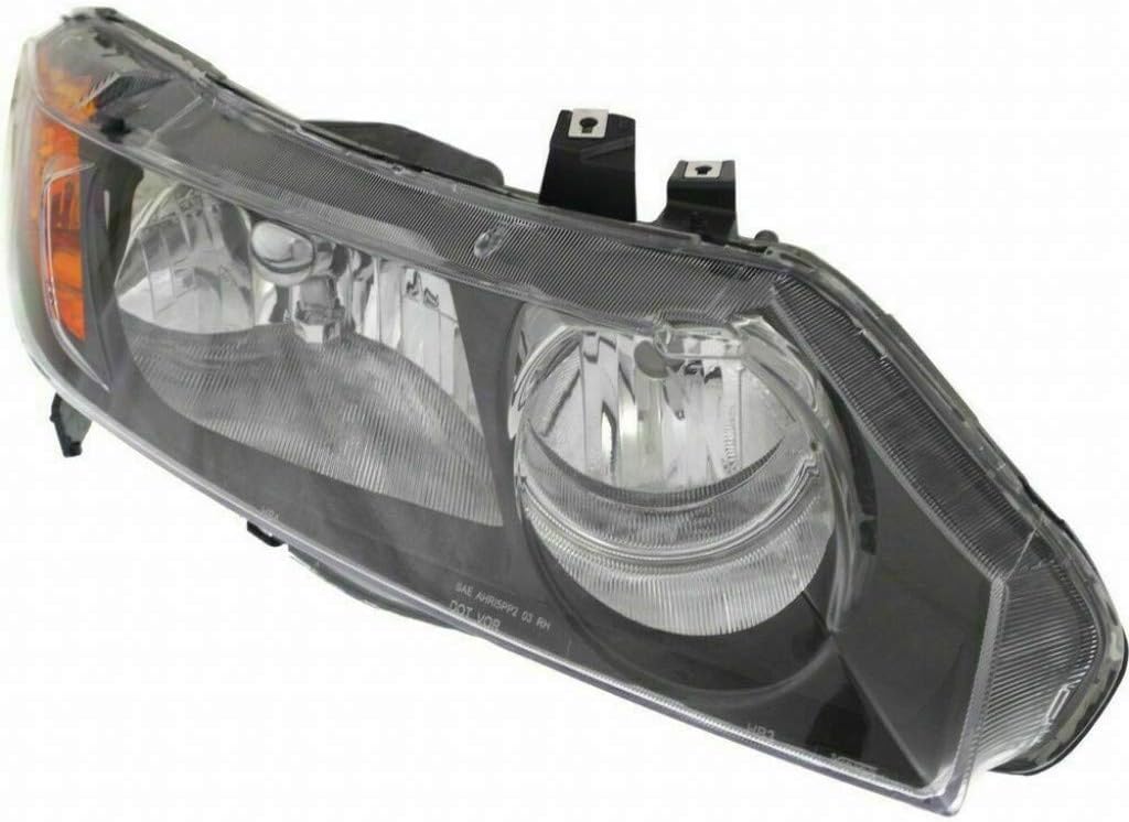 2006 2007 2008 Headlight Assembly Pair Driver and Passenger Side Q7942