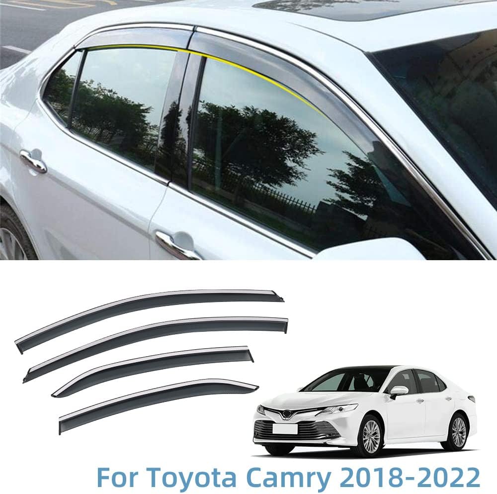 Polycarbonate Window Visor with Stainless Steel Trim W44614