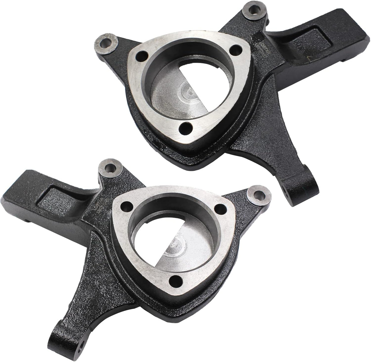 Front 5" Lift Spindles with Extended Brake Lines E860977