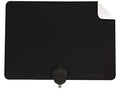 Ultra-Thin Indoor TV Antenna 35 Mile Range Black White O46357