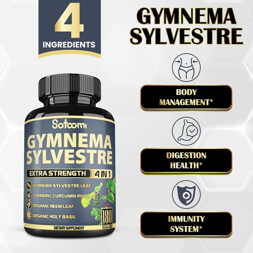 180 Capsules Gymnema Sylvestre Capsules Extract P736