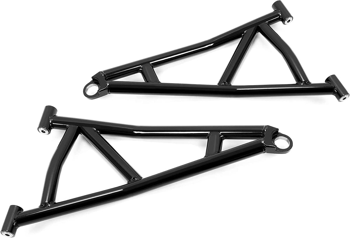 4 A Arms Front Upper & Lower A-Arms Rods High Clearance Black Q58293