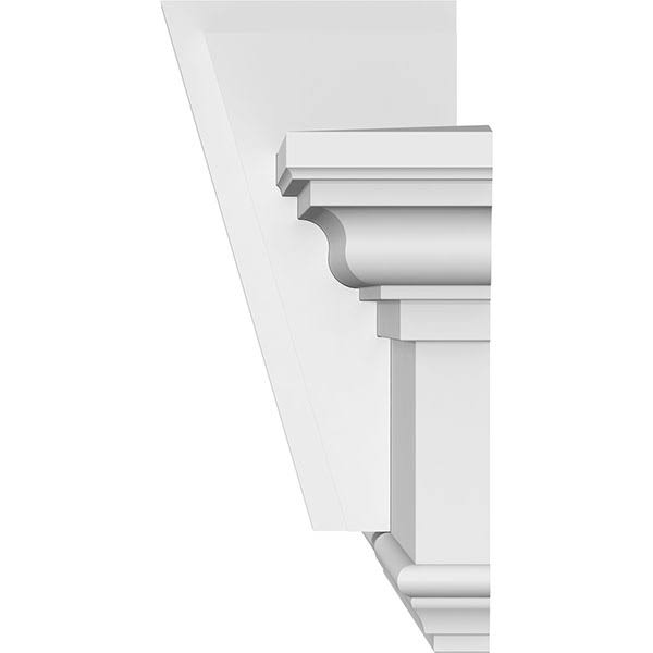 Traditional Crosshead with Deco Keystone F18089