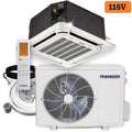 12,000 BTU 8-Way Compact Cassette Mini-Split Air Conditioner Heat Pump I651942