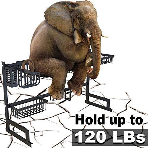 Length Adjustable Stainless Steel Over Sink Rack 2 Tier Shelf J685