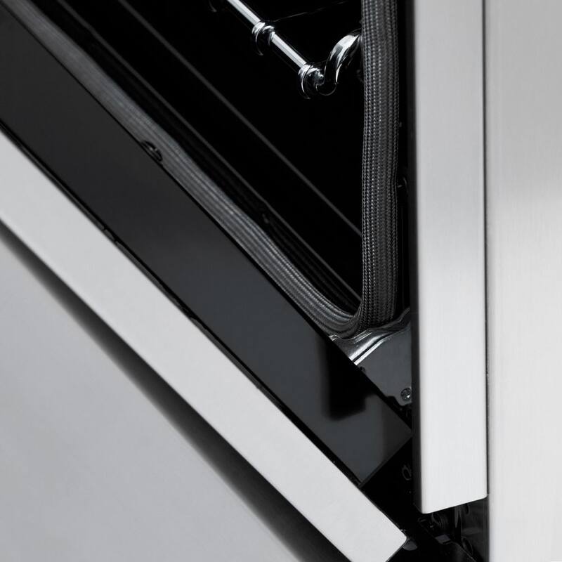 48 in. 7 Burner Double Oven Dual Fuel Range in Stainless Steel and Polished Gold S248
