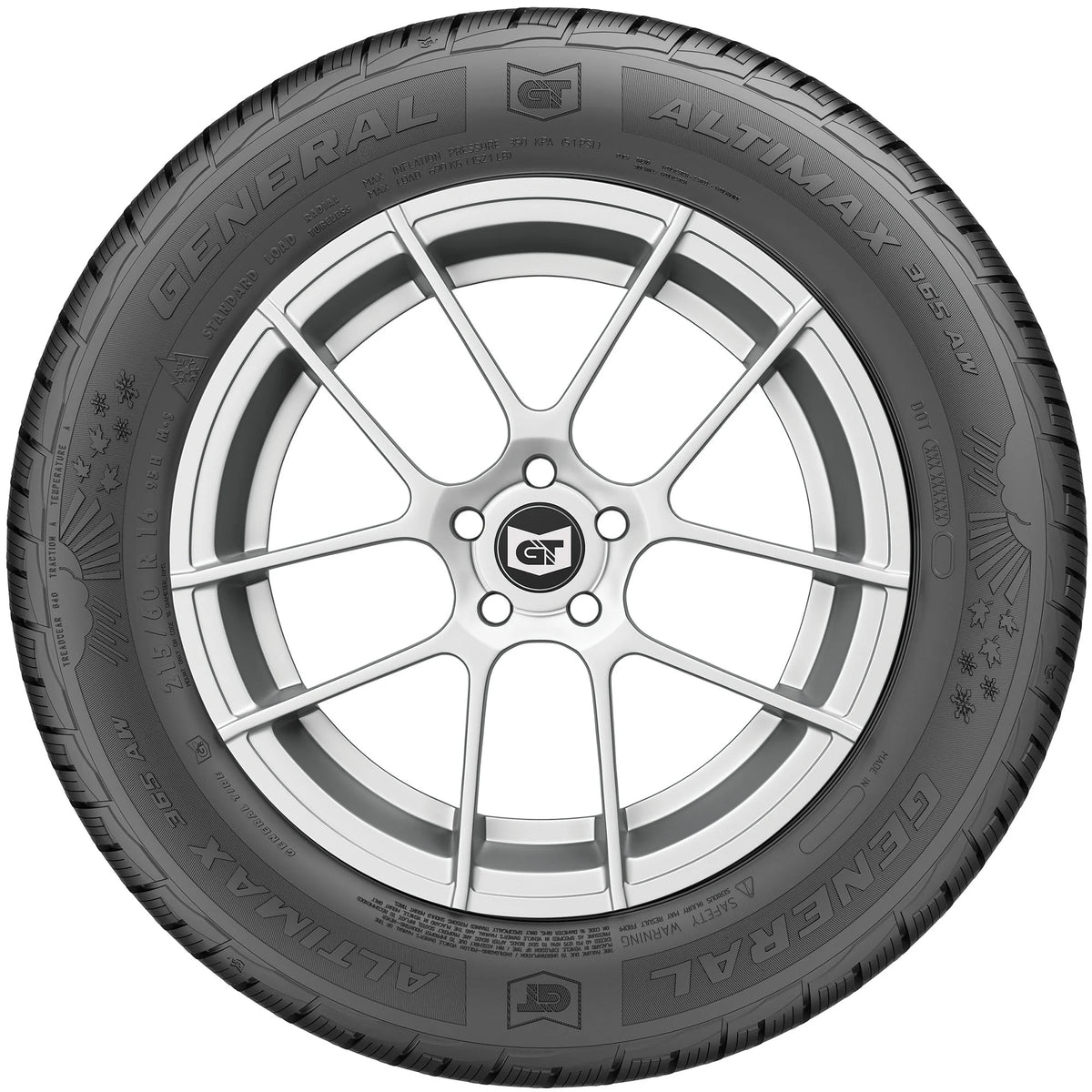 All Weather 215/65R17 99H Passenger Tire X445