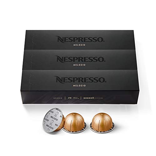 Nespresso Capsules VertuoLine Barista Flavored Pack (10 Count) + Melozio (10 Count) Z9153