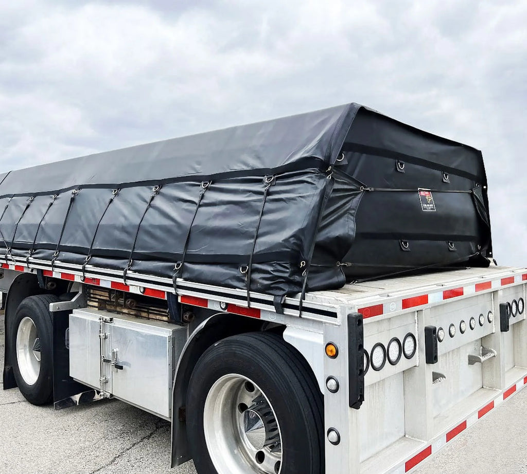2 Pack 14oz Steel Tarp 16' x 27' with Flap Z74055