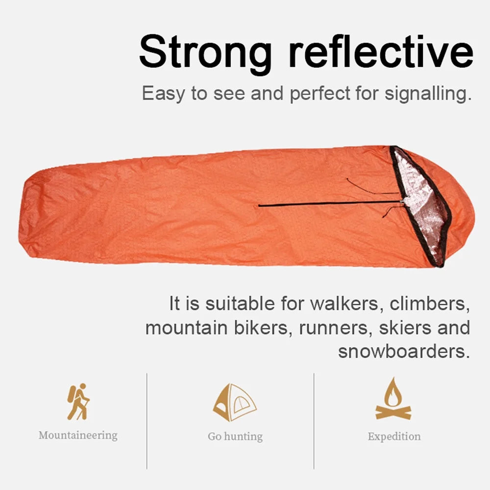 Portable Emergency Sleeping Bag Lightweight Nylon P75597