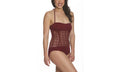 Crochet One Piece Burgundy 8 E30687