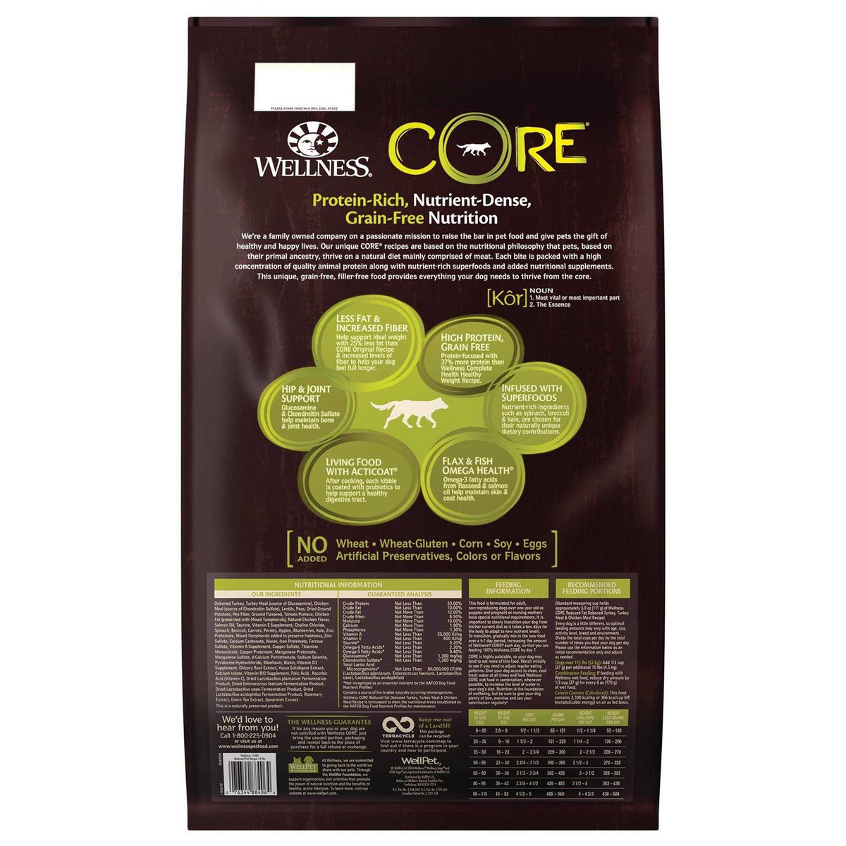 Grain-Free Reduced Fat Dry Dog Food B5391