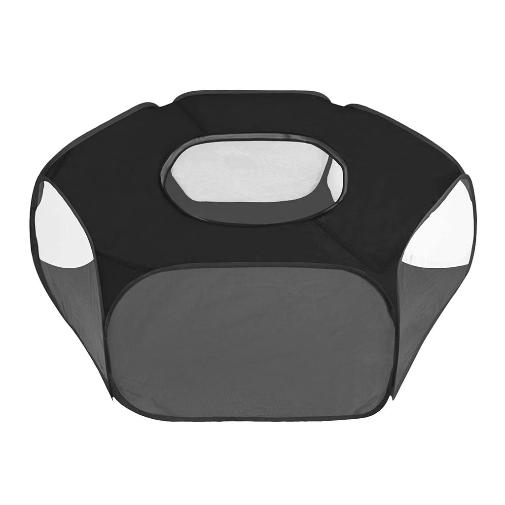 Portable Pet Tent with Zipper Top Cover E74846