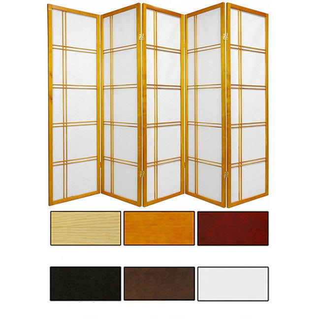 White 4 Panel Shoji Screen P673854