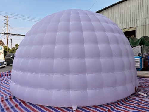 Portable LED Inflatable Dome Tent with Air Blower X7104