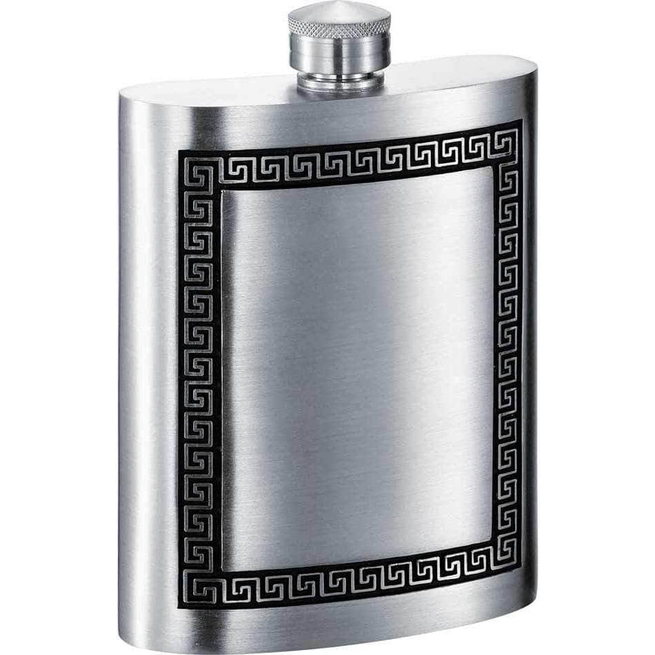 Genuine Pewter 6oz Hip Flask Y7657