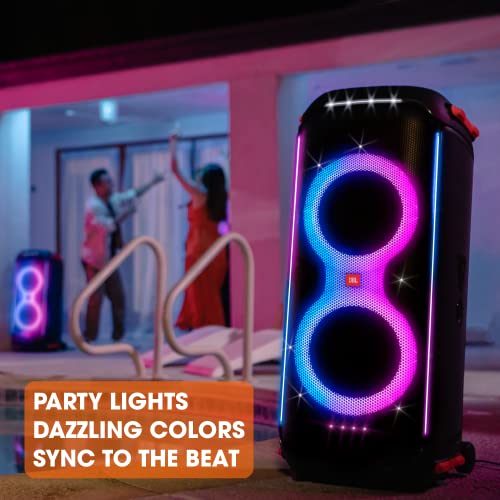 Black Party Speaker with Handle Wheels D6212