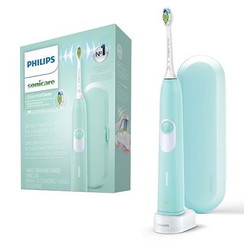 Pink Rechargeable Electric Toothbrush with Travel Case A441