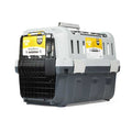 Grey 2-Door Pet Kennel T253