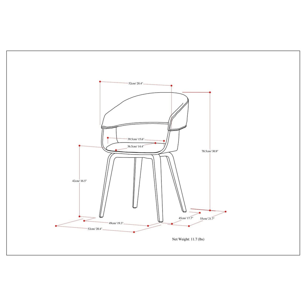 Charcoal Grey Bentwood Dining Chair B297961