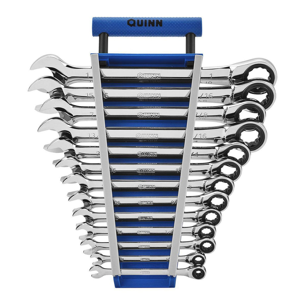 SAE Ratcheting Combination Wrench Set, 13-Piece N919
