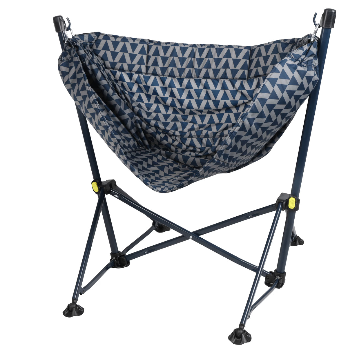 Blue Nylon Portable Hammock Camping Chair M7603