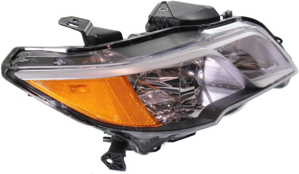 Passenger Side Halogen Headlight Assembly for Acura RDX 2013 2014 2015 M17467