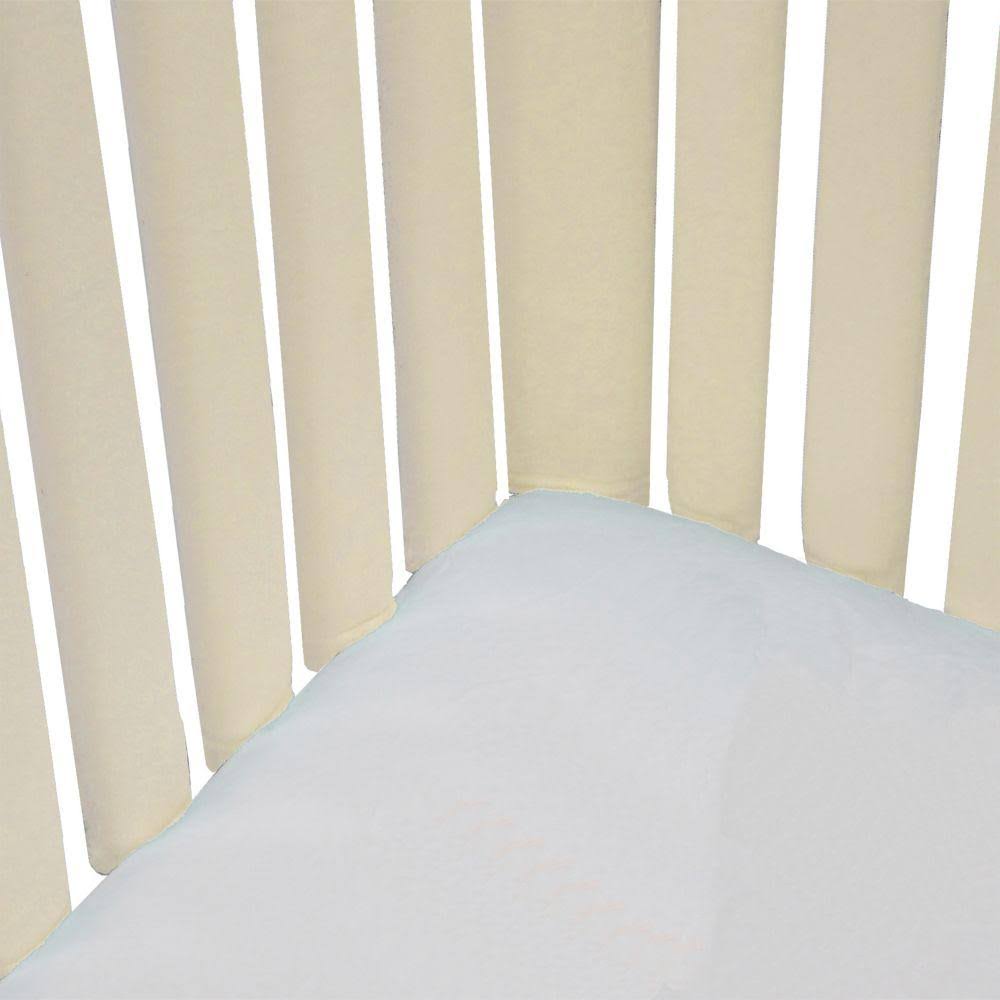 24 Piece Cream Minky Crib Liners W218817