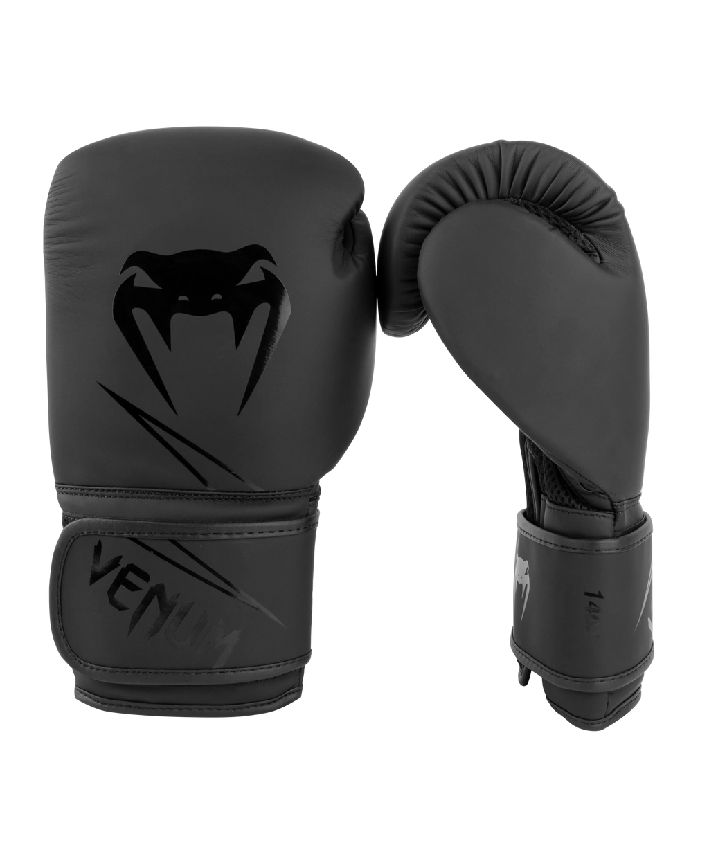 Black 16 oz Boxing Gloves W655