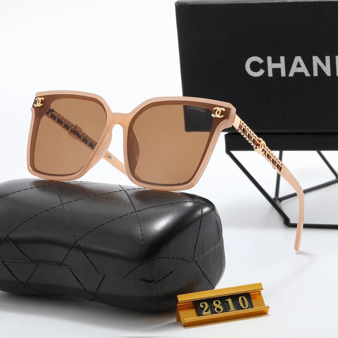 Double C Frame Polarized Sunglasses I436