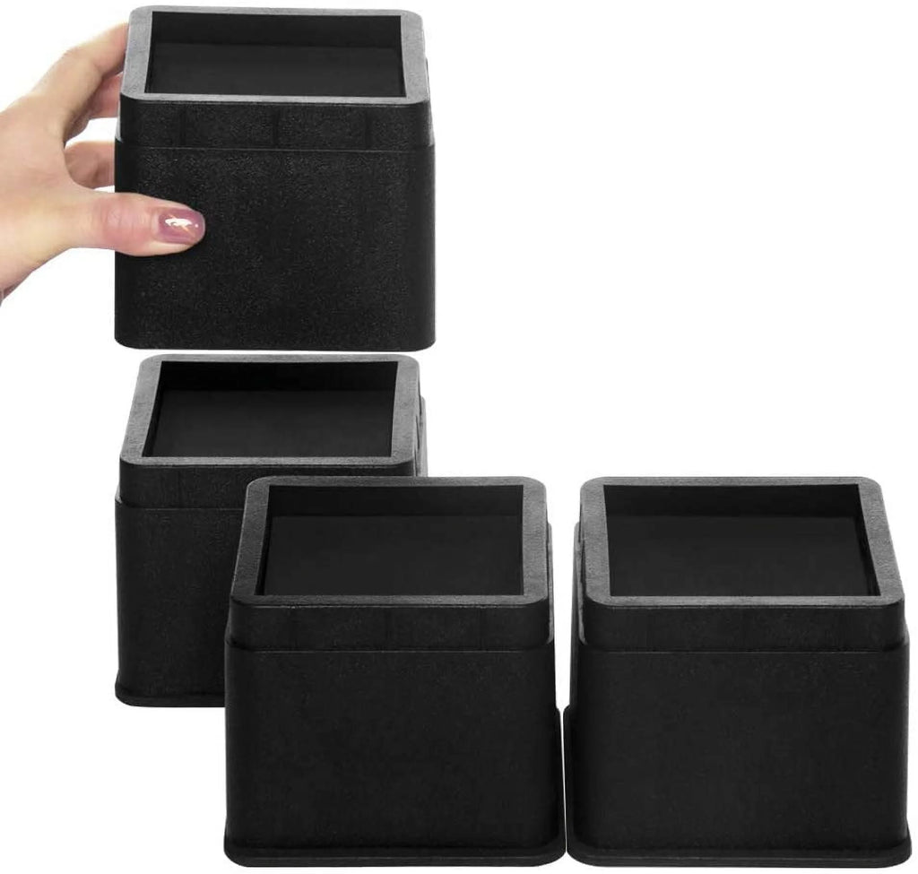 3 Inch Adjustable Heavy Duty Furniture Risers 4pcs T731