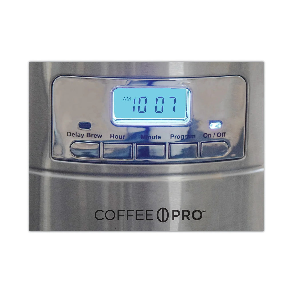10-12 Cup Stainless Steel Coffee Brewer E381