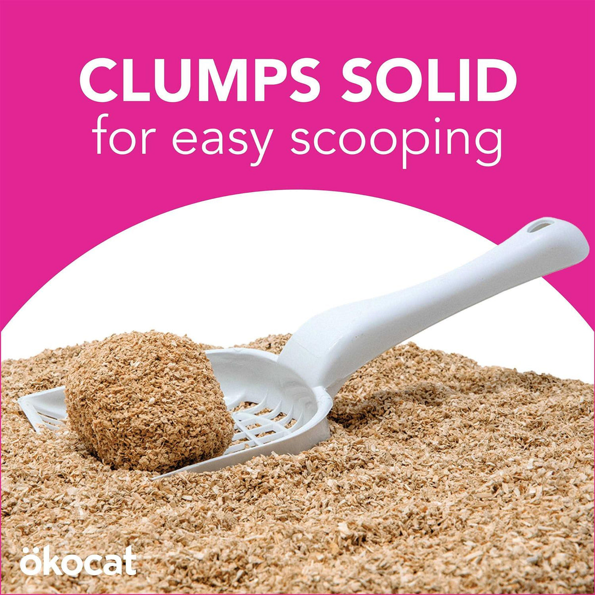 Super Soft Clumping Wood Cat Litter V48626