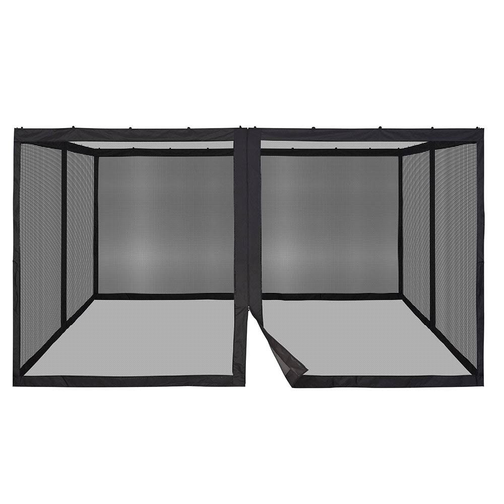 22x7ft Universal Replacement Mosquito Mesh Netting Zip Walls I8495