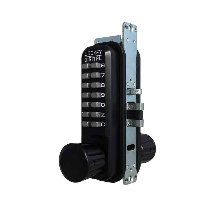 Mechanical Keyless Narrow Stile Latch with Double Sided Combination P16634